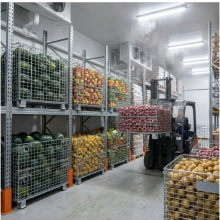 Galvanized Metal Wire Storage Cage Container thumbnail-3