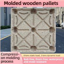 Export-Grade Molded Wood Pallet (Fumigation-Free) — ISPM 15 Certified — 4-Way Entry thumbnail-1