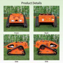 Vigorun VTC550 Hot Selling Remote Control Crawler Brush Cutter Lightweight & Portable Grass Mini Robot Flail Lawn Mower thumbnail-3