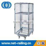 Folding Supermarket Warehouse Hotel Housekeeping Maid Cart Trolley