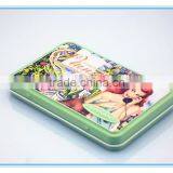 Beautiful Battery Tin Box,small Rectangular Metal Tin Box for Battery,colorful Rectangular Tobacco Tin Box thumbnail-2