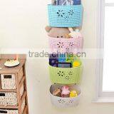 Hanging Basket Plastic hanging basket Storage basket bathroom hanging basket plastic bathroom rack