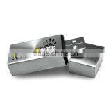 Top Quality Silver Metal Flash Drive USB 2.0 16gb thumbnail-4