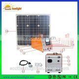 2015 Factory 50W Portable Solar TV With Vedio and Radio, Solar Home Power System for Small Homes, Off-grid 5kw Home Solar System thumbnail-1