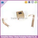 High Quality Factory Manufacter Paper Gift Packaging Box With Window/ribbon thumbnail-4