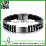Fashion Men Silicone Bracelet Wholesale Factory Direct With Low Price thumbnail-1