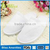 N178 White Comfortable Hotel Disposable Slipper Fits All Size White & Yellow Color thumbnail-1