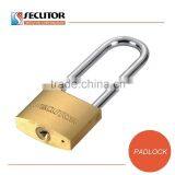 Keyed Alike Long Shackle Solid Brass Padlock thumbnail-5