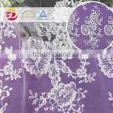 wholesale cheap guipure 3d flower lace embroidered textile fabric with high quality