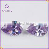 2014 Wholesale Pear Shape Loose Lavender cz Stone
