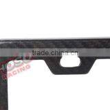 JDM /FF 3K TWILL REAL 100% CARBON FIBER LICENSE PLATE FRAME thumbnail-3