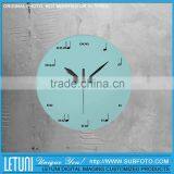 Music Note Wall Clock Superior for Sale