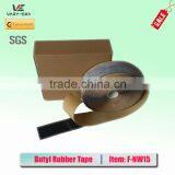 High Temperature Non-Woven Butyl Rubber Foil Tape