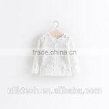 Autumn Children Boutique Clothes Chiffon Skirt With White Lace Tshirt Set Cummer Children Clothes thumbnail-3