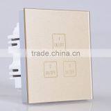 2015 Golden Touch Switch ,power Saving Smart Switch , 3 Gang 1 Way Touch Switch