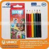 6 Mini Color Pencil Set, Half Size Color Pencil Quality Choice thumbnail-1
