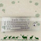 Customize Design Branded Metal Spanish Keyboard With Trackball