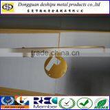 Top Quality Aluminum Stamping Parts With Gold Anodized Finish thumbnail-1