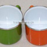 Carbon Steel Enamel Cup,White Enamel Cup,Enamel Tea Cup,Carbon Steel Mug,carbon Steel Enamel Water Cup,carbon Steel Jug, thumbnail-2