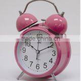5" Twin Bell Alarm Clock, Quartz Analog Table Alarm Clock, Desk Alarm Clock thumbnail-1