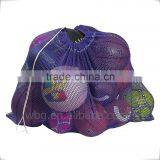 Stylish Cotton Net Mesh Bag, Cotton Pouch, Small Cotton Drawstring Bag thumbnail-1