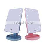 Free Standing Vanity Cosmetic Switchable Led Mirror ce Certificate