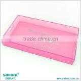 Guangzhou Manufacturer Glass Cash Tray With Acrylic Serving Tray With Handle thumbnail-6