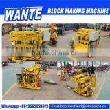 Bottom Price QT40-3 Small Multifunctional Moving Egg Laying Block Brick Making Machine thumbnail-3