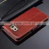 Shenzhen Factory Hot Selling Customs Genuine Leather Cheap Mobile Phone Case Galaxy S6 Luxury Leather Case thumbnail-2