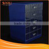 Acrylic Box and Storage Case With 5-tiers Compartment Drawer