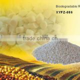 biodegradable disposable starch-based resin