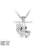 Small Pendant Charm 925 Silver Religion Jewelry , Sterling Silver Pendant Religion Jewelry PSA1003B thumbnail-5