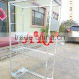 Danish Flower Trolley Cart for Sale Plant Trolley Cart Flower Carrying Trolley Steel Rolling Trolley Tool thumbnail-1