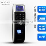 TCP/IP & IP65 Fingerprint Reader with Access Control, Time Attendance