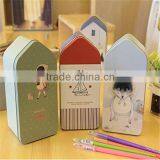 Customized House Shaped Personalized Storage Tin Box, Cute & Lovely Quality Choice