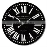 60cm round wooden wall clock