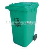 Outdoor 360L Plastic Garbage Bin Wheels