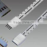 24V Fast 5050 SMD Led Strip Connectors (L843) Male Plug 4 Pin With 4 Wires