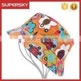 A-1570 Holiday Children Outdoor Beach Cap Travel Baby Bucket Sun Hat Toddler Kids Sun Beach Hat thumbnail-5