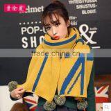 100% Acrylic Chunky Women Scarf Double Knitted Scarf thumbnail-1