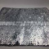 Fashion Sparkling Sequined Costume Sexy Short Dance Stretch Silver Sequin Skirts thumbnail-1
