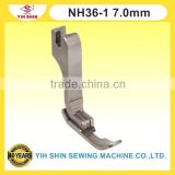 Industrial Sewing Machine Parts NECCHI Machine Hinged Feet For Needle Feed Machine NH36-1 7.0mm Presser Feet