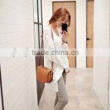 Autumn Outfit New V-neck Thin Hollow Out Long Sleeve Knit thumbnail-1