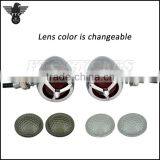 Red Lens Tribar Motorcycle Turn Signals Vintage Indicator for Kawasaki Lighting thumbnail-5