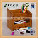 Custom Wholesale Handmade Wooden Desk Pen Holder