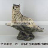 Wild Animal Ornaments Polyresin Wolf thumbnail-6