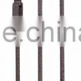 1024-27 Great for Urban Styles of Decor Light Your Home in Style With This Three-light Ndustrial Cage Rust Metal Floor Lamp thumbnail-4