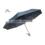 21"*8K Wind-resistant Auto Open and Close 3 Folding Umbrella