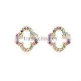 8949 Friendship Flower Top Earrings Fashionable Stud Earring