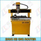 Metal Cnc Router Machine With Rotary Axis (ZK-6090)